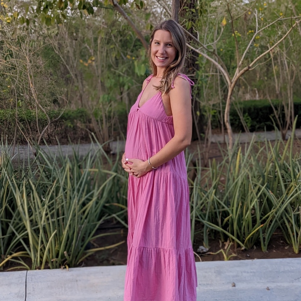 Zara Pink Maxi Dress